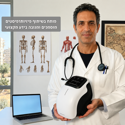 RelaxKnee™ 2.0 - המעסה הטכנולוגי לטיפול בברך